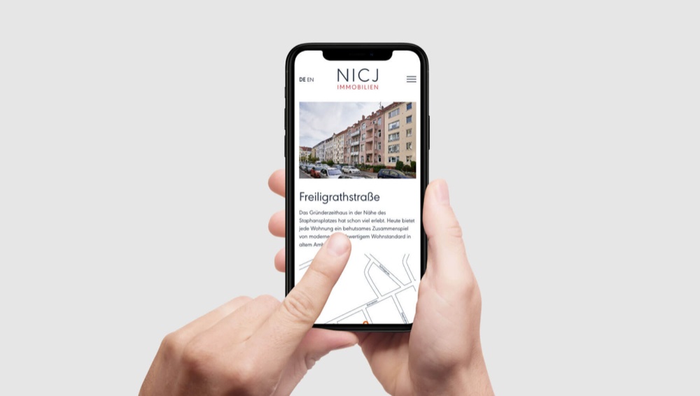 NICJ Immobilien sustainability features page